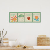 Je bent mijn Sunshine Poster (Keuken)