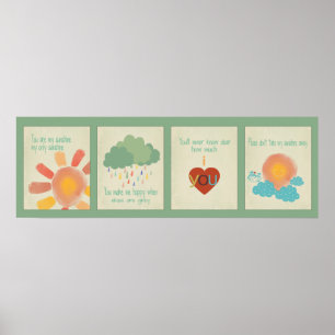 Je bent mijn Sunshine Poster