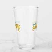 Je bent mijn Sunshine Sunflower Citaat Glas (Links)