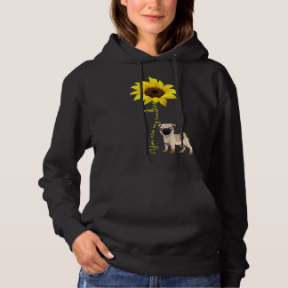 Je bent mijn Sunshine Sunflower Cute Hondenliefheb Hoodie