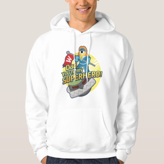 Je bent mijn superheld hoodie (Voorkant)