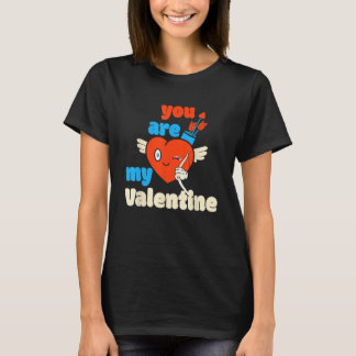 Je bent mijn Valentijn Cupid Heart Arrow Happy Val T-shirt