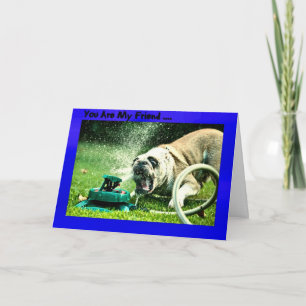 Je bent mijn vriend kaart