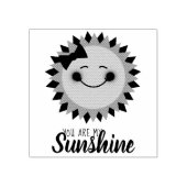 Je bent mijn zon-meisje-zon rubberstempel (Afrduk)