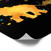 Je bent mijn zonnebloempautisme poster (Hoek)