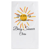 je bent mijn zonnegeel oranje zonnestralen , voeg  klein cadeauzakje (Achterkant)