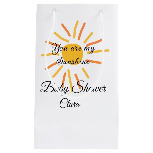 je bent mijn zonnegeel oranje zonnestralen , voeg  klein cadeauzakje (Voorkant)