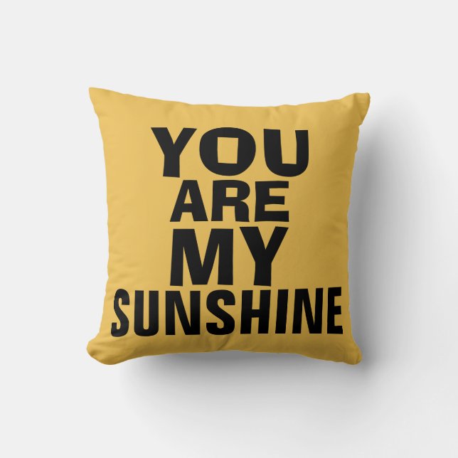 Je bent mijn zonnepijp kussen (Voorkant)