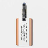 Je bent mijn zonneschijn bagagelabel (Achterkant verticaal)