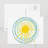 Je bent mijn zonneschijn. briefkaart (Voorkant / Achterkant)