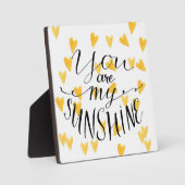 Je bent mijn zonneschijn fotoplaat (Voorkant)