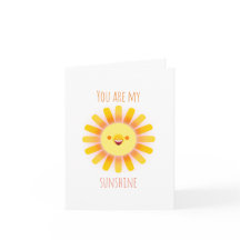 "Je bent mijn zonneschijn"