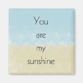 Je bent mijn zonneschijn magneet (Voorkant)