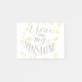 Je bent mijn zonneschijn post-it® notes (Voorkant)