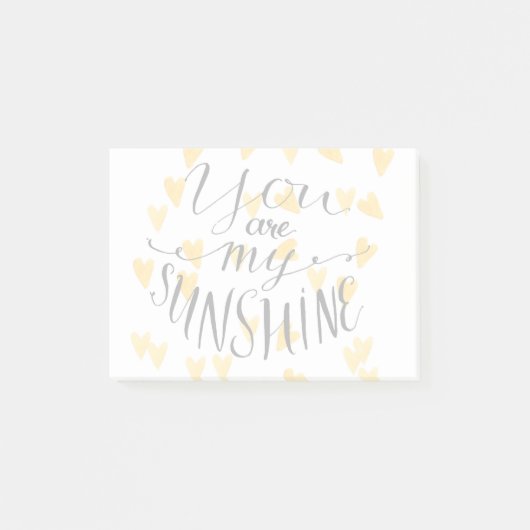 Je bent mijn zonneschijn post-it® notes (Voorkant)