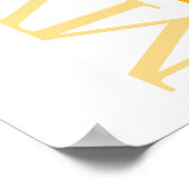 Je bent mijn zonneschijn poster (Hoek)