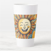 Je bent mijn zonneschijnontwerp latte mok (Voorkant)