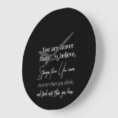 je bent moediger dan je sterker gelooft dan jij grote klok (Hoek)