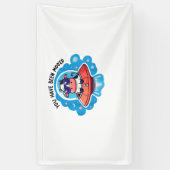 Je bent Moo'ed Mooed Koe Moo-Ed Space Funny Spandoek (Verticaal)