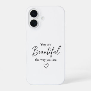 Je Bent Mooi Aesthetic iPhone 16 Hoesje 