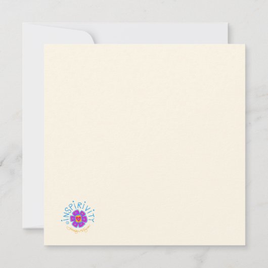 Je bent mooi Fun Floral Thinking van jou (Achterkant)