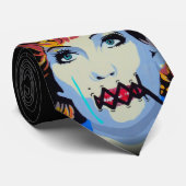 Je bent mooi, maar hou je mond. Stropdas (Opgerold)