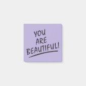 Je bent mooi positief post-it® notes (Voorkant)