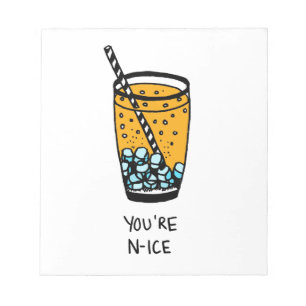 Je bent N-Ice Notitieblok