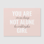 Je bent niet alleen een positieve motivatie-prijso (Voorkant)