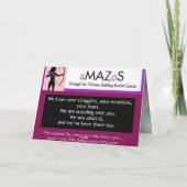 Je bent niet alleen kaart (Achterkant)