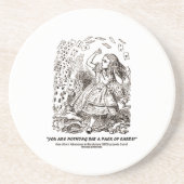 Je bent niets anders dan een pak kaarten zandsteen onderzetter (Voorkant)