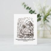 Je bent niets anders dan een roedel Kaarten (Staand voorkant)