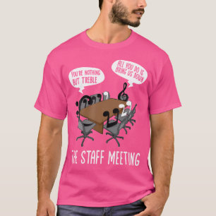 Je Bent Niets Anders Dan Treble Muziek Grap Muzika T-shirt
