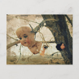 Je bent nooit te oud om met poppen te spelen! briefkaart