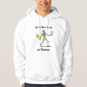 Je bent nooit te oud voor Pickleball Hoodie
