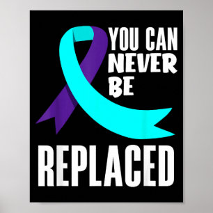 Je Bent Nooit Vervangbaar Preventie Bewustzijn Poster