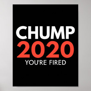 Je bent ontslagen - Sukkel Trump Verkiezingsverlie Poster