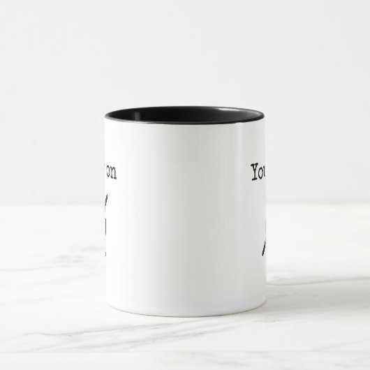 Je bent op Mute Funny Mug Mok (Midden)