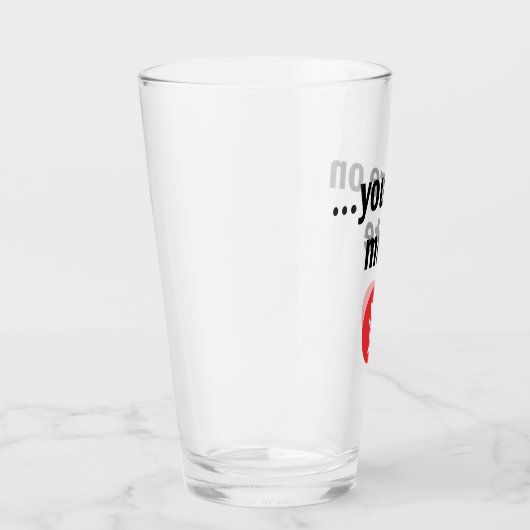 Je bent op stomme glas (Rechts)