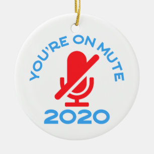 Je bent op stomme, grappige thuiswerken keramisch ornament