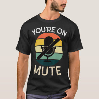 Je bent op stomme grappigheid t-shirt