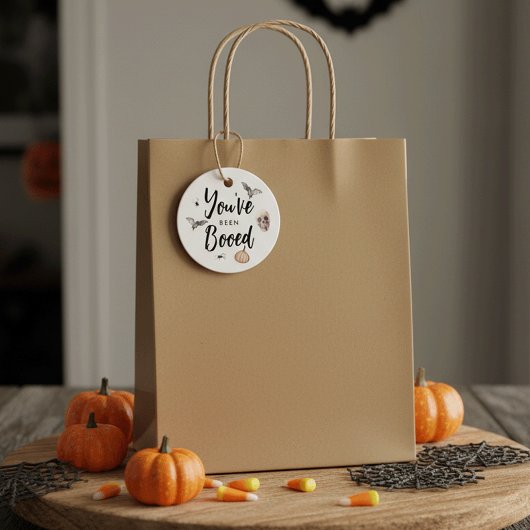 Je bent opgestart in groep Halloween game Bedankjes Labels