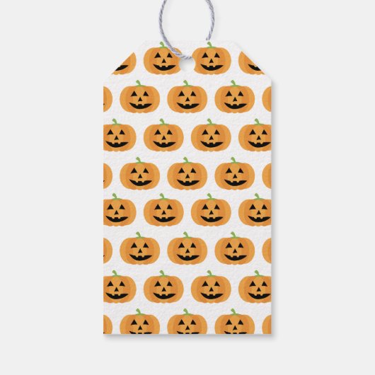 Je bent opgevoed - Pumpkin Halloween Party Cadeaulabel (Achterkant)