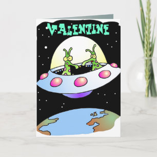 Je bent Out'a deze World Valentijn Kaart