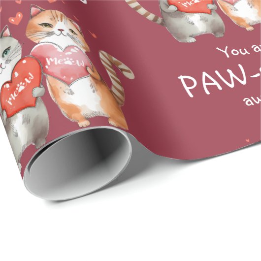 Je bent paars Geweldige rood en roze Cadeaupapier (Rol Hoek)