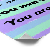 Je bent prachtig poster (Hoek)