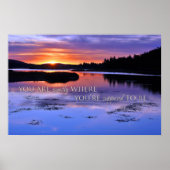 Je bent precies waar je Poster hoort te zijn (Voorkant)