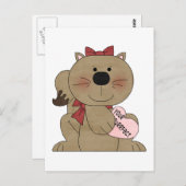 Je bent Purrfect T-shirts en Gifts Briefkaart (Voorkant / Achterkant)