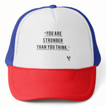 Je bent sterker dan je denkt Trucker Hat