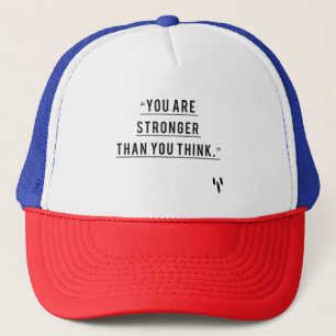 Je bent sterker dan je denkt Trucker Hat Pet